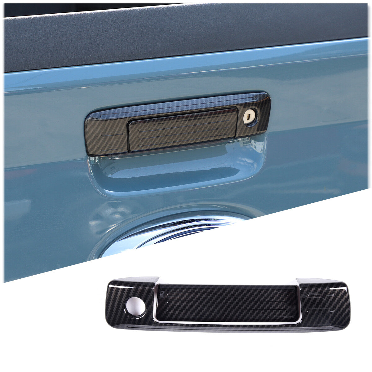 2-Pack Carbon Fiber ABS Mirror Guard for Sub@ru Outback 2022- v