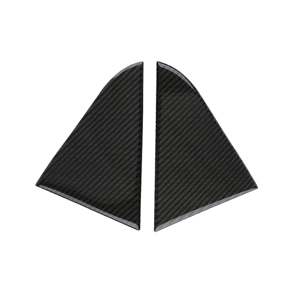 Red Carbon Fiber Climate Control Lower Trim Cover For Tacoma 2012-2015 v