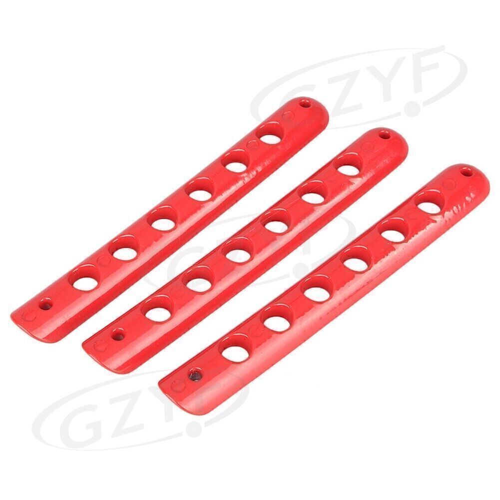 for Jeep for Wrangler JK 4 Door 2007-2016 2008 2009 Door Handle Bar Cover Trim Red Q