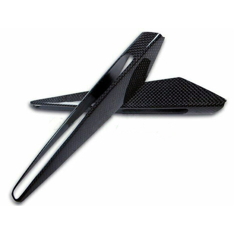 Carbon fiber fender side light grille covers suitable for BMW E90, E92, E93, and M3. Hot selling item - 08-13 Q