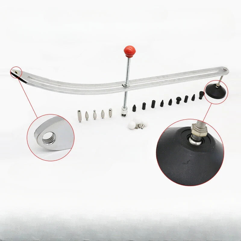 Car Auto Car Dent Removal-Fender Damage Repair Puller-Lifter Arc Crowbar Tools v