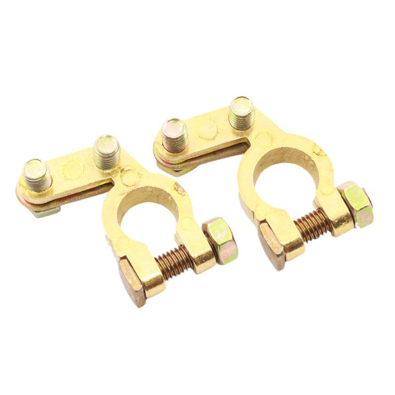 Battery terminal automotive battery cable terminal clamp connector negative positive - n
