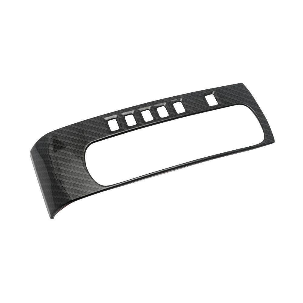 Carbon Fiber Gear Shift Box Panel Trim Cover for Civic 10th 2016-2019