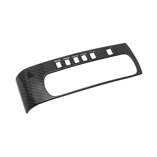Carbon Fiber Gear Shift Box Panel Trim Cover for Civic 10th 2016-2019