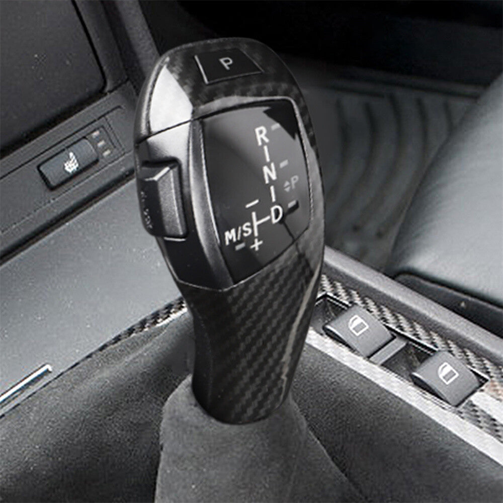 Carbon LED Central Control Gear Shift Knob Air Vent Cover for BMW 5 X5 E53 99-06