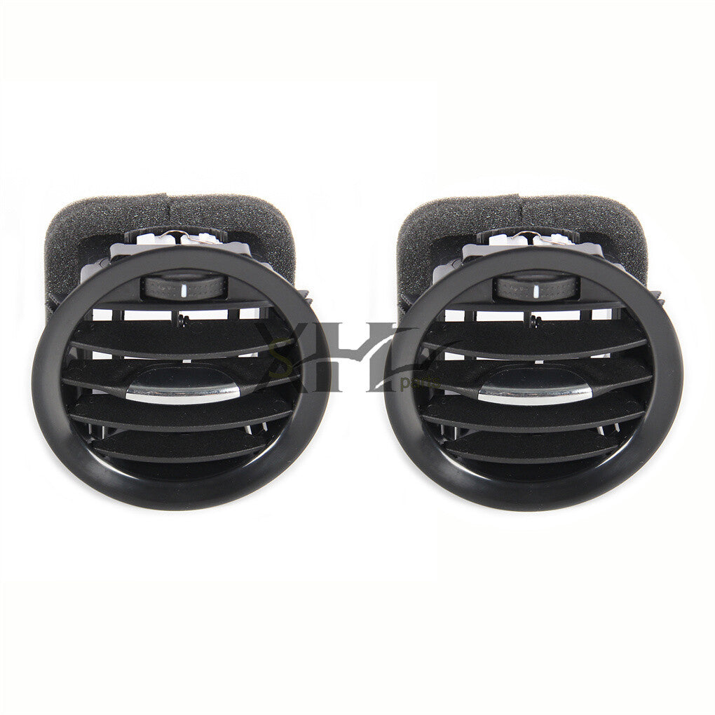 2pcs Black Dashboard AC Air Vent Kit Fit for VAUXHALL / for OPEL #13417363# Q