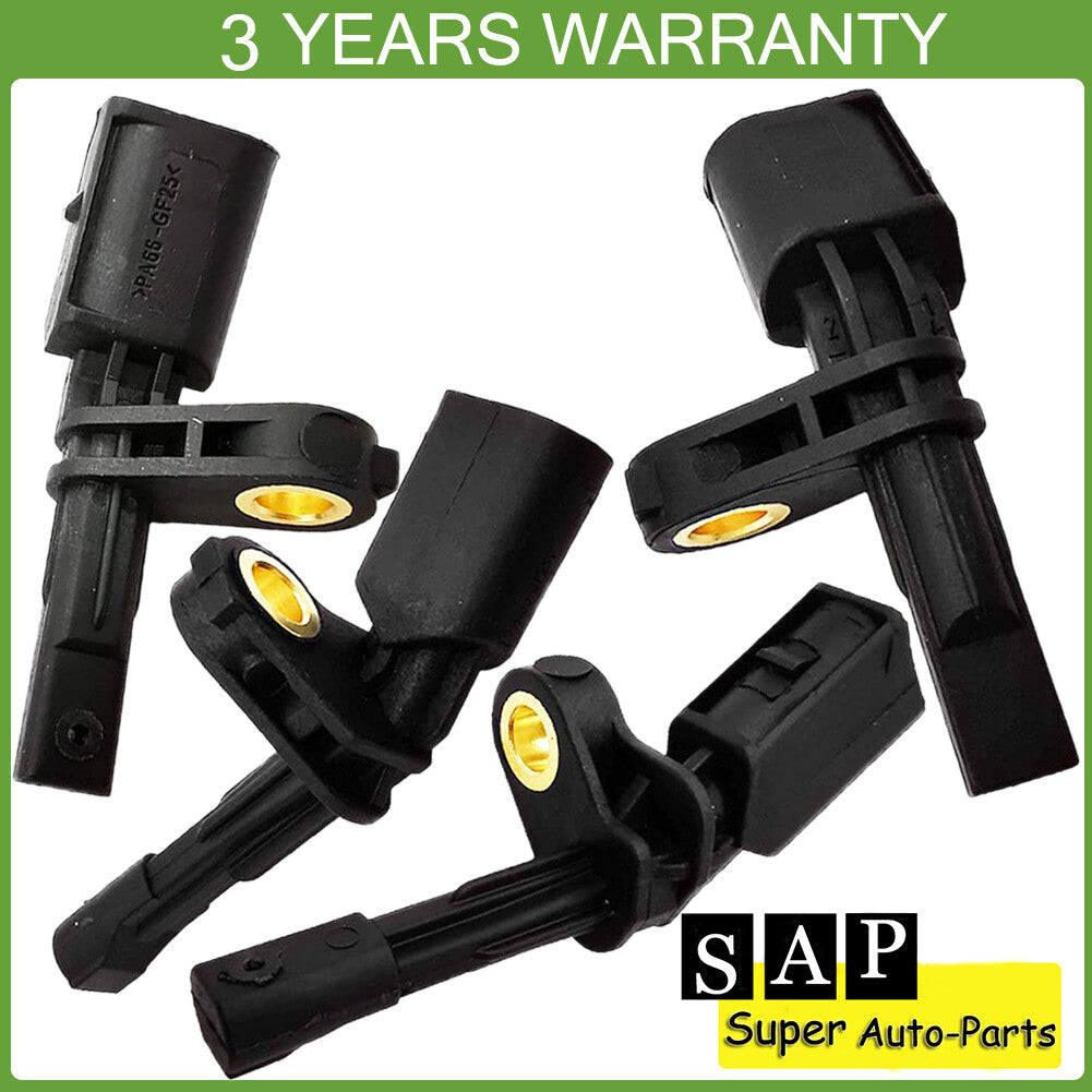 4X L/R Front Rear ABS Wheel Speed Sensor for VW Beetle for Passat EOS for Golf for Audi TT