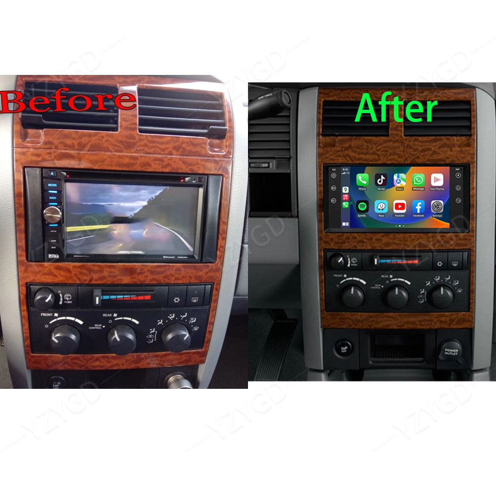 7 Android Auto Carplay Car Stereo Radio for Dodge Durango 2004-2010 GPS WIFI