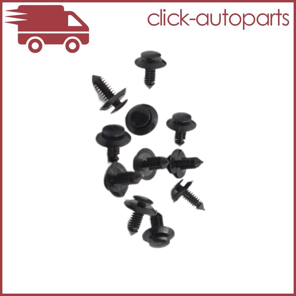 50x for Ford 1981-on N801925S Clips Door Trim Panel Clip Retainer Fastener Black