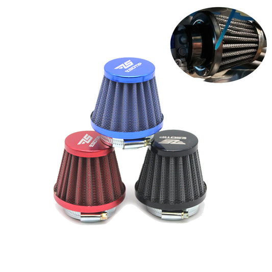 50mm Carburetor Air Filters Velocity Stack For Motorcycle Carb Green /Red/Blue Q