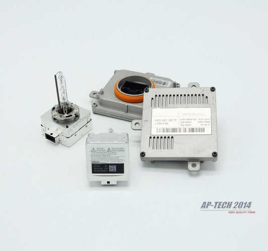 D3S Xenon Headlight Ballast Control Unit&Bulbs for VW Touareg for AUDI A3 4G0907397P Q