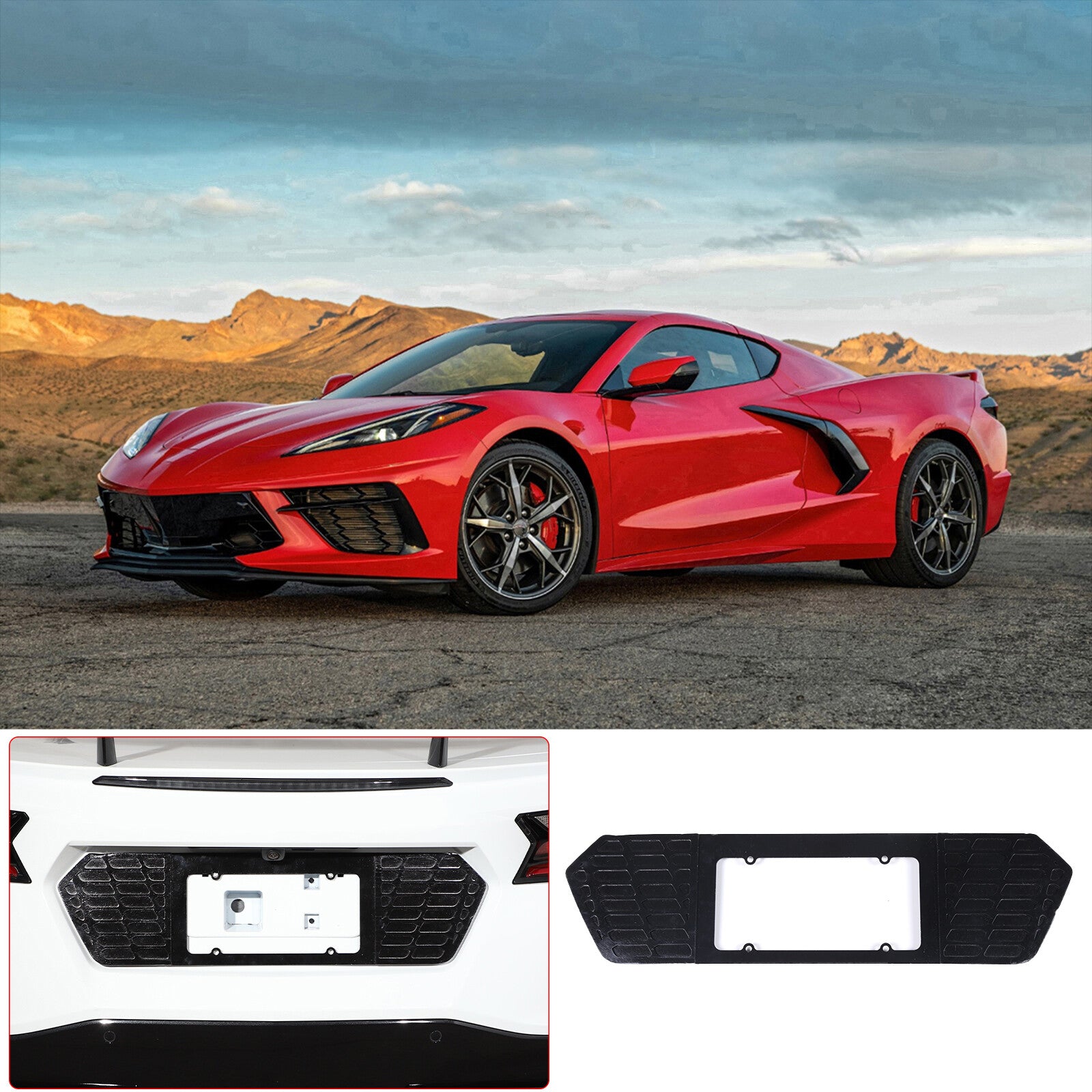ABS carbon fiber warning light switch button frame trim  for ford  Maverick 2022+ Q