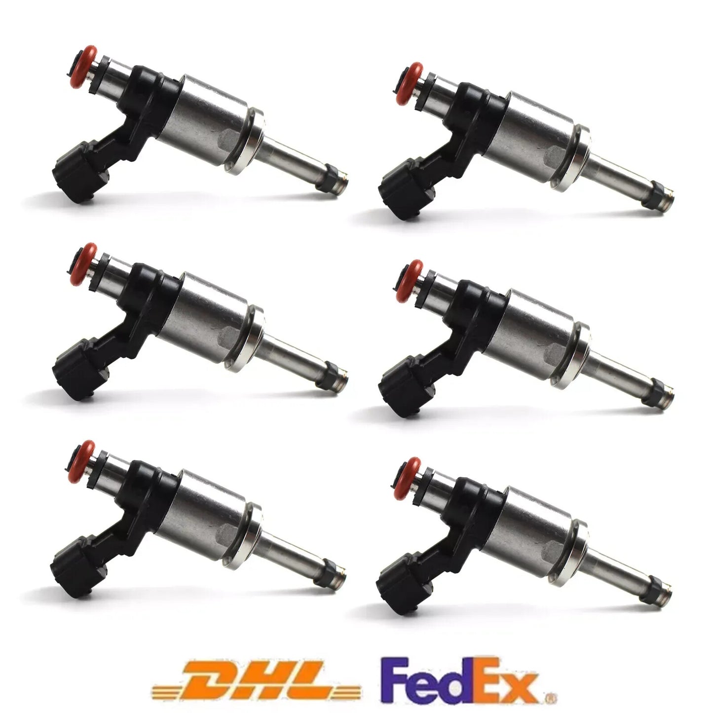 6Pcs Fuel Injector BL3Z9F593B for Ford F-150 Transit 150 250 350 Expedition 3.5L