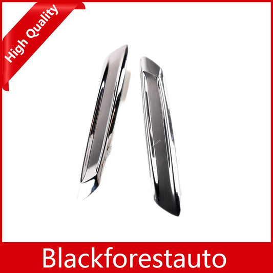 Fits for BMW F10 LCI 2013-2016 Sedan LHRH Exterior Front Fender Chrome Trim Molding