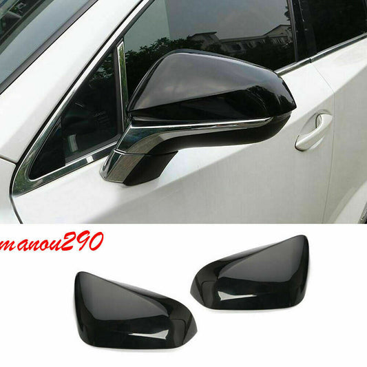 2P for LEXUS RX350 450h 2016-2019 Glossy Black Side Rearview Mirror Cover Trim