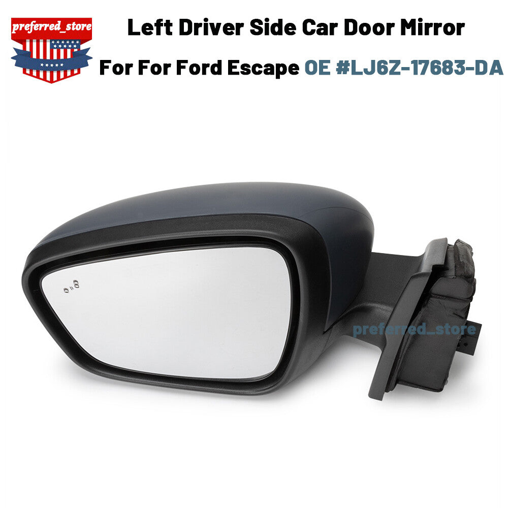 Driver LH Side Mirrors with Blind Spot/Heated for 2020, 2021, 2022, and 2023 Escape v