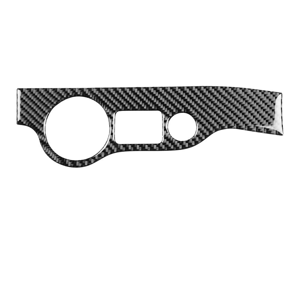 Red Center Water Cup Holder Frame Carbon Fiber Trims for VW for Golf 8 MK8 GTI 20-21 v