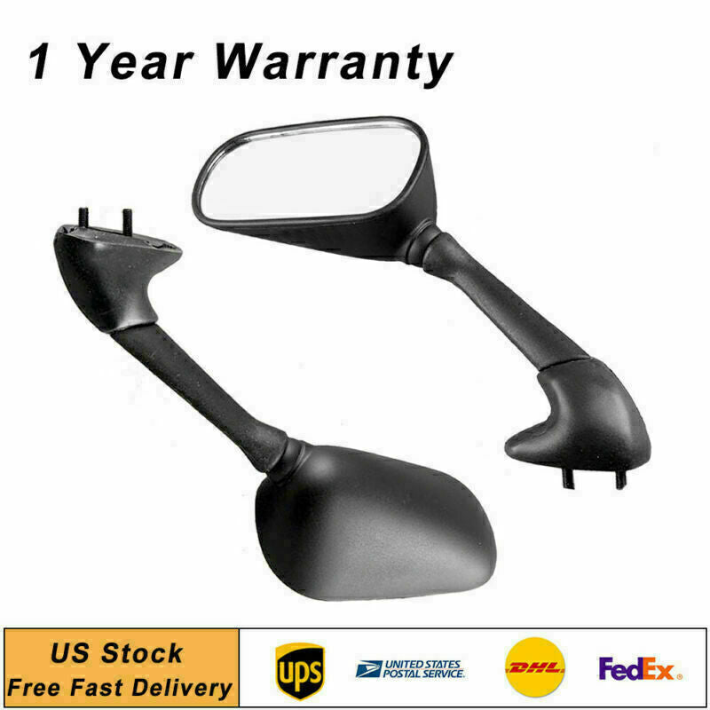 Rearview Mirror Side Mirrors for Yamaha YZFR6 2001 200 2003 YZF R6 Pair Motor US