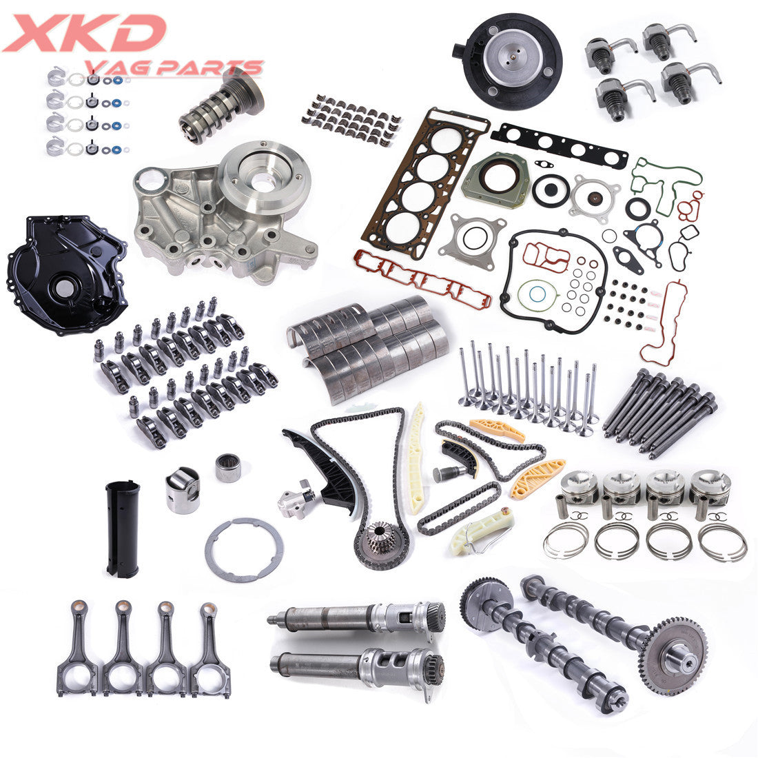 CCTA CBFA engine gasket camshaft overhaul and rebuild kit for Volkswagen for Jetta for Tiguan