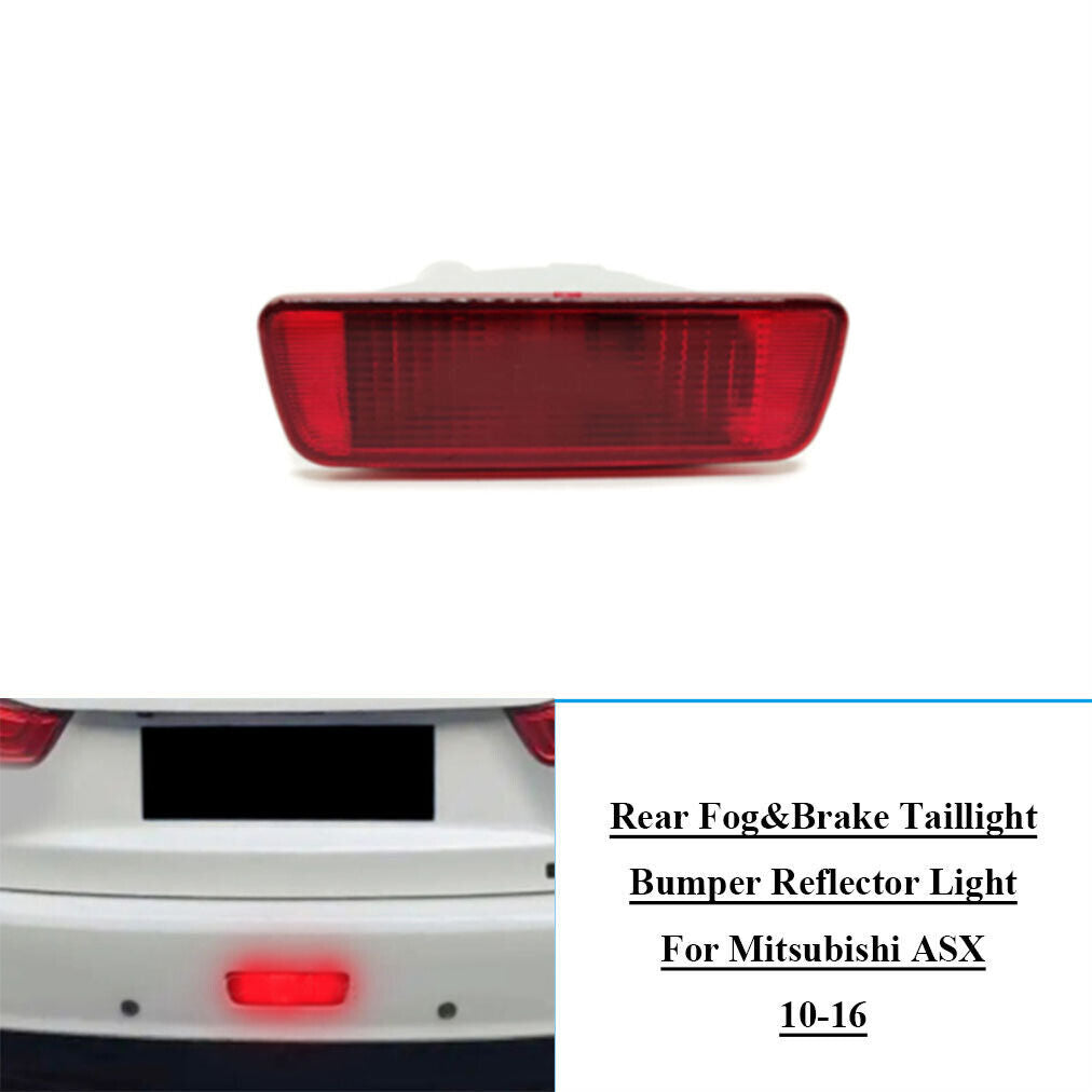 LED Rear FogBrake Taillight Bumper Reflector Light for Mitsubishi ASX 2010-2016
