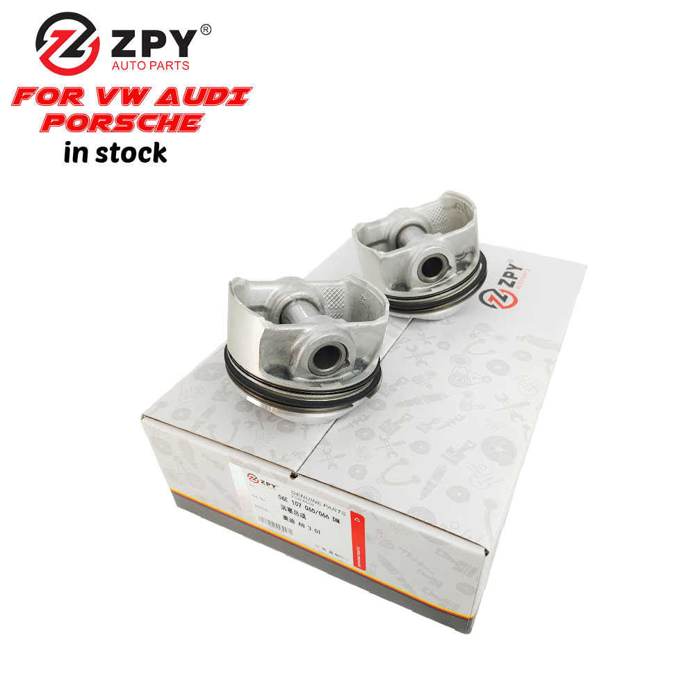 ZPY Adracing forged piston 84.5mm engine piston with ring for Audi for VW C6 A6 for A8