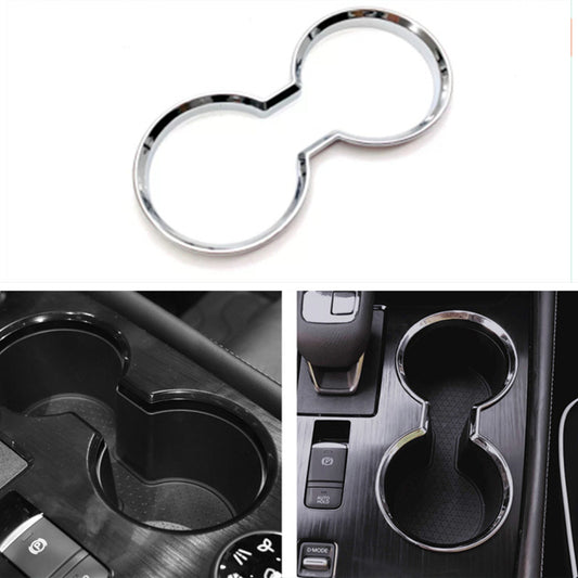 For Rogue 2021-2023 Water Cup Holder Cover Trim ABS Chrome 1x n