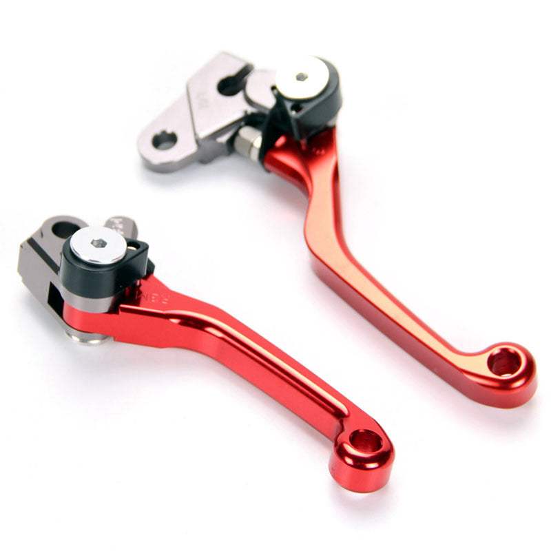 Off road motocross Brake Clutch Levers for Honde CR80R CR85R CRF150R Red