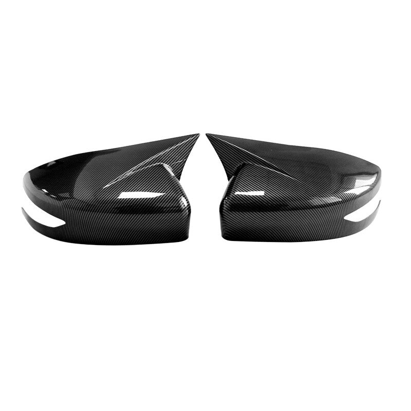 Carbon Style Ox Horn Rearview Mirror Cover Trim Fit for Maxima 2016-2019 v