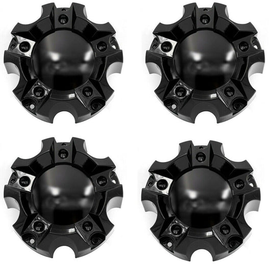 4pc 153mm 5 Lug Wheel Tire Center Hub Cap For Ballistic/Incubus C-030-2 Rims New n