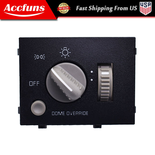 Headlight dimming switch for 1996-1999 for GMC (black). n