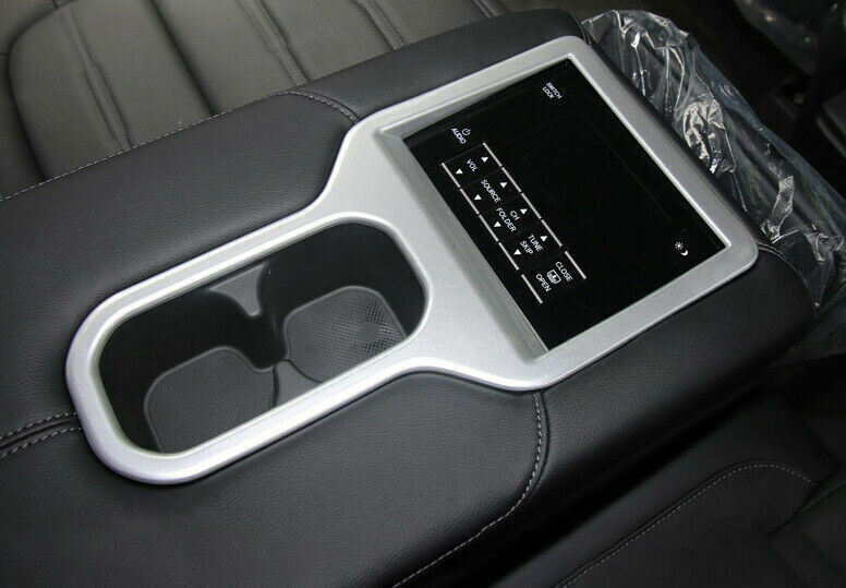 Rear Air Outlet Vent Frame Trim 1PCS for Honda CRV CR-V 2017-2022 Matte Silver