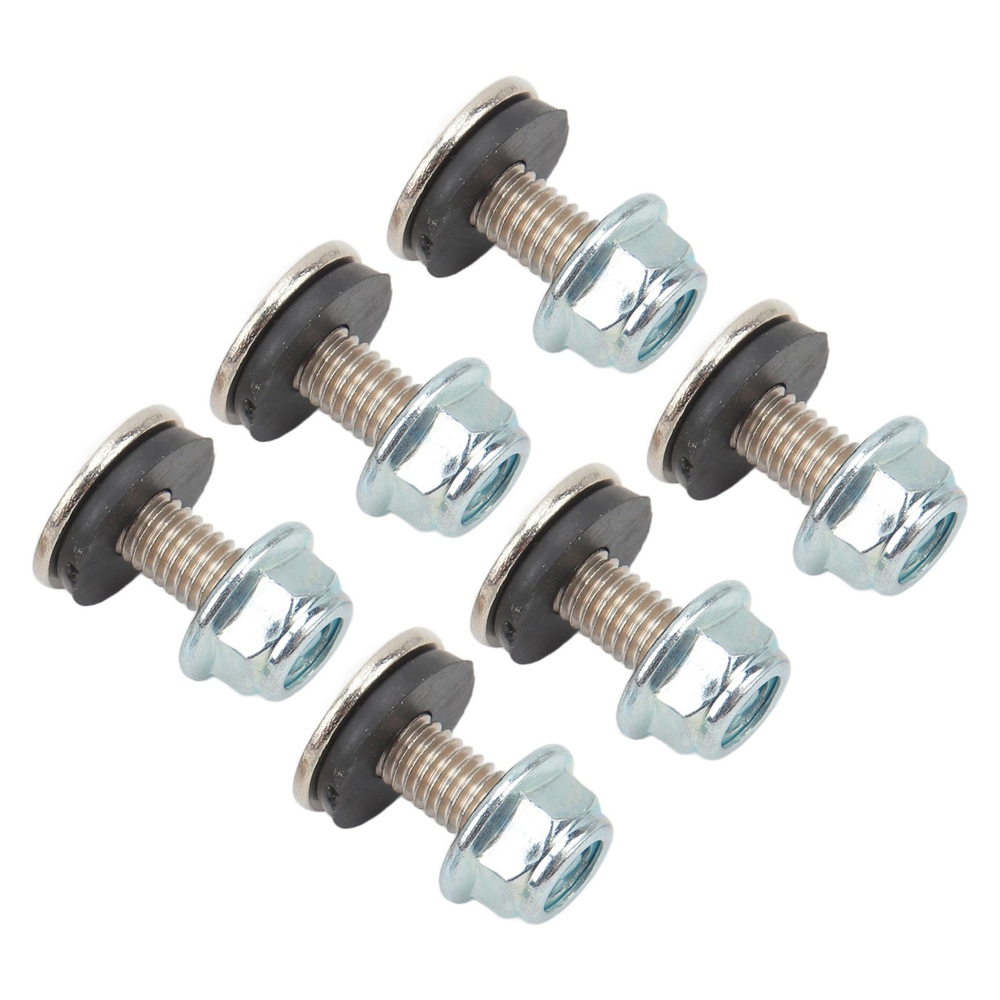 M6 Mudguard Bolt Washer Screw Kit 16 Set For ATV Quad 4 Stable Driving Safety Q