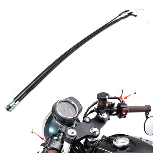 Clutch Cable Throttle Cable Brake Cable Fit for Honda GB350 NC59 CB350 CB350S 2021+ Q
