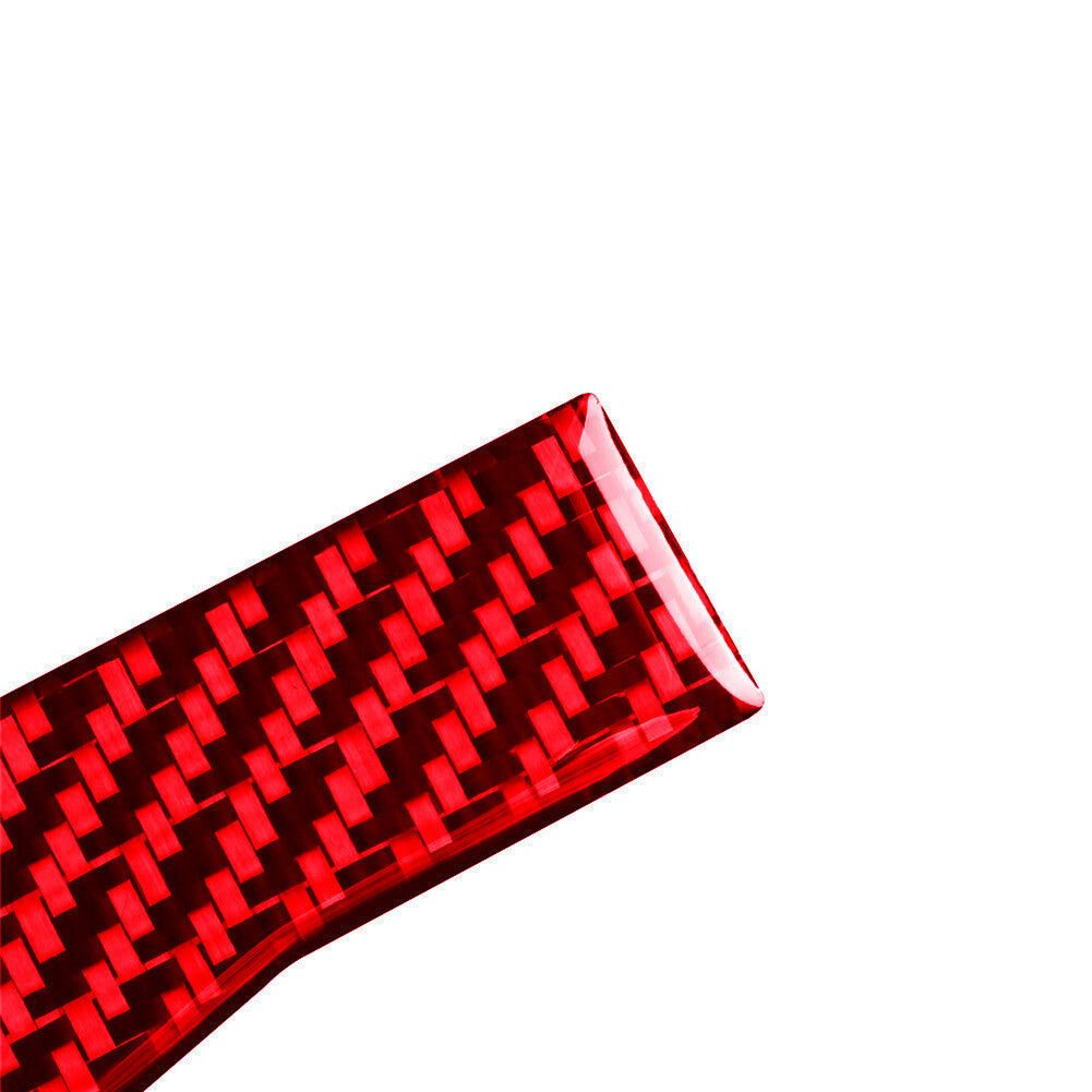 Carbon Fiber Rear Window Switch Panel Cover Trim for Suzuki Grand Vitara 2006-13 v