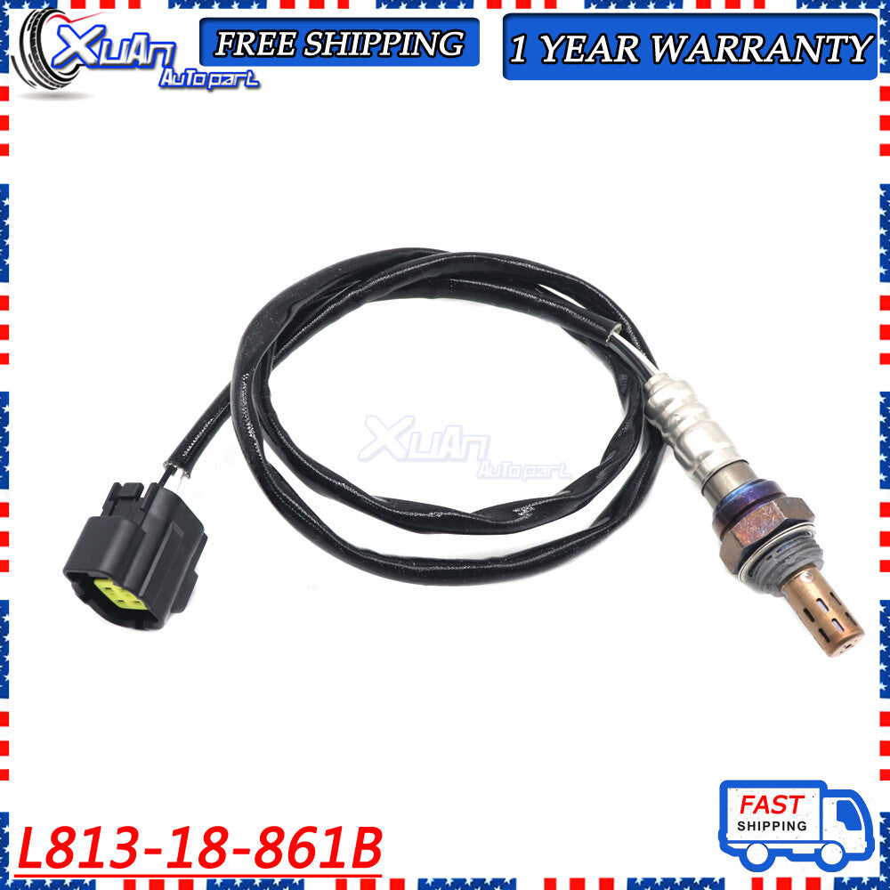 The new L813-18-861B oxygen sensor is suitable for Mazda 6 (1.8, 2.0, 2.3) models manufactured between February 7th and 7th, and is compatible with downstream components 25024875. v