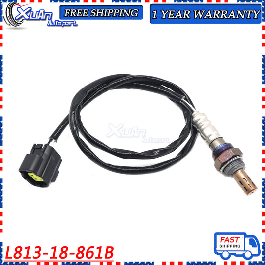 The new L813-18-861B oxygen sensor is suitable for Mazda 6 (1.8, 2.0, 2.3) models manufactured between February 7th and 7th, and is compatible with downstream components 25024875. v
