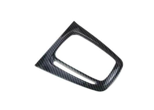 Fit for Ford Edge 2015-2018 Carbon Fiber Middle Console Gear Shift Frame Trim 1