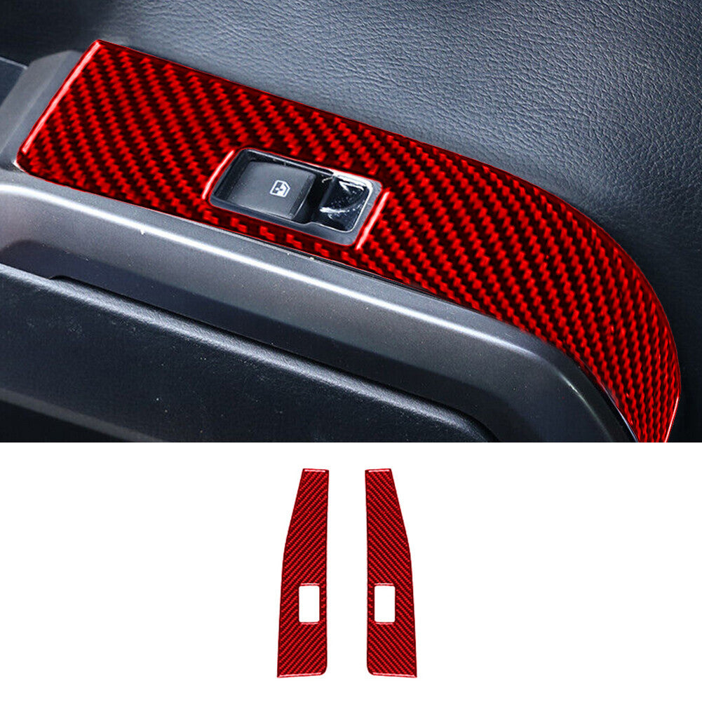 Carbon Fiber Front Reading Light Panel Cover Trim For Rogue 2014-2016 v