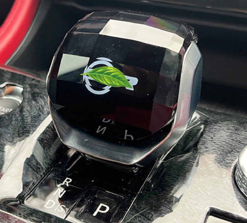 Gear Shift Knob Head Cover Replace Black Crystal Glas for Jaguar F-PACE 2021-23