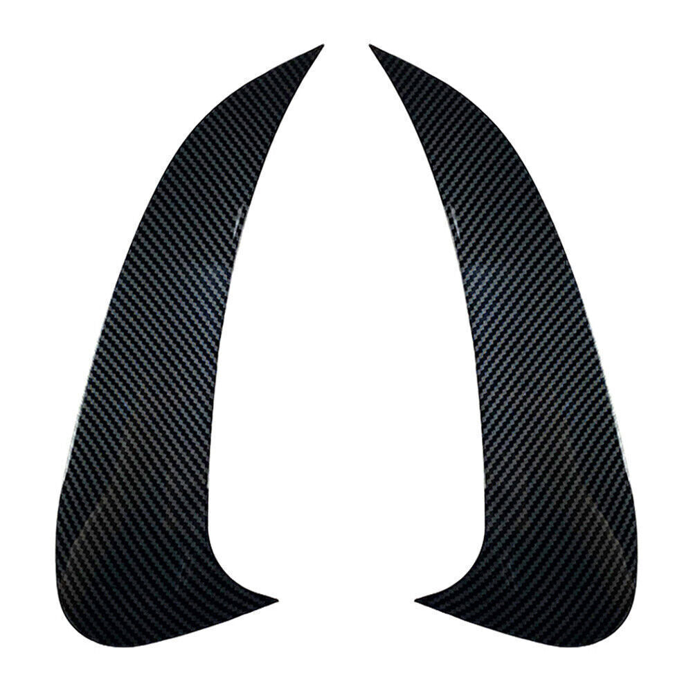 Rear Bumper Splitter Spoiler Canard Air Vent Fit for Mercedes Benz C-class W206 2pcs