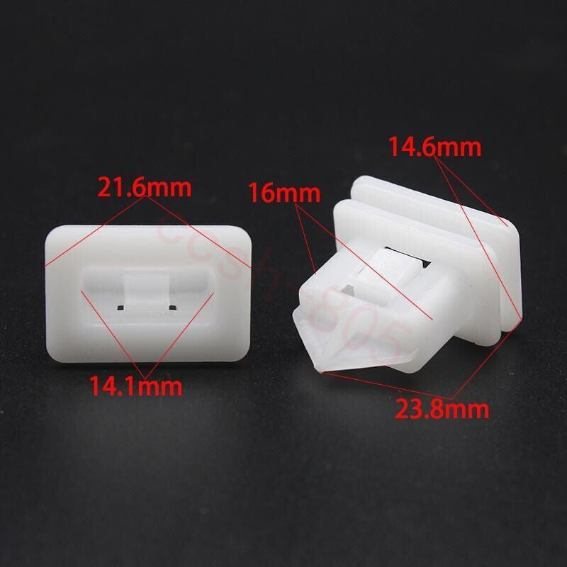 5 Pcs Car Sill Moulding Rocker Panel Trim Clips for Volvo