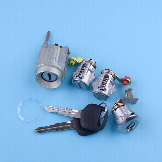 IGNITION DOOR LOCK CYLINDER KEYSet For Hilux 4RUNNER PICKUP 1989-1995 n