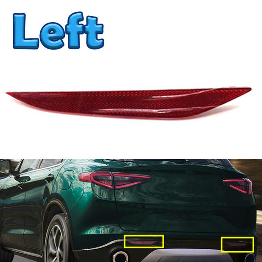 for Alfa Romeo for Stelvio 2017-2022 Rear Bumper Reflector Rear Brake Lamp Left