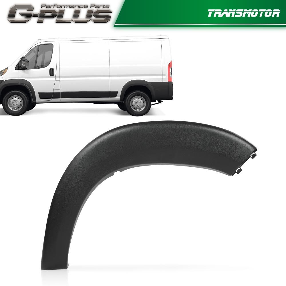 Suitable for 2019-2022 for Dodge for Ram Promaster, left rear molded wheel with decorative fender flash.