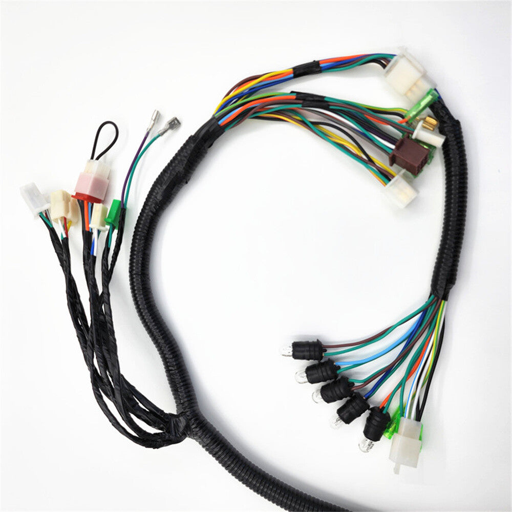 Complete Wire Harness For GY6 TaoTao 139QMB Chinese Moped Scooter 50cc 4-Stroke Q