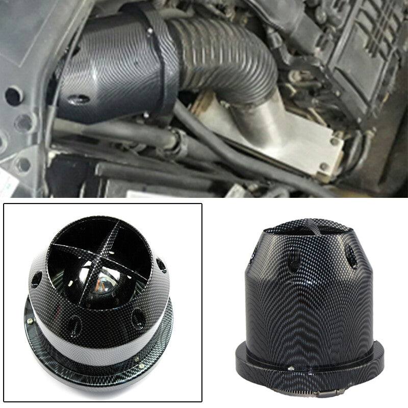 Universal 3 76mm High-flow-rate cold air intake filter cleaner for SUVs - n