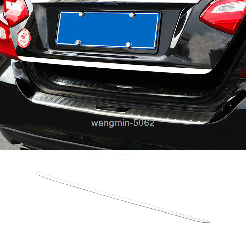 for Nissan Altima 2013-18 Stainless steel Rear Trunk Lid Gate Edge Cover Trim 1X