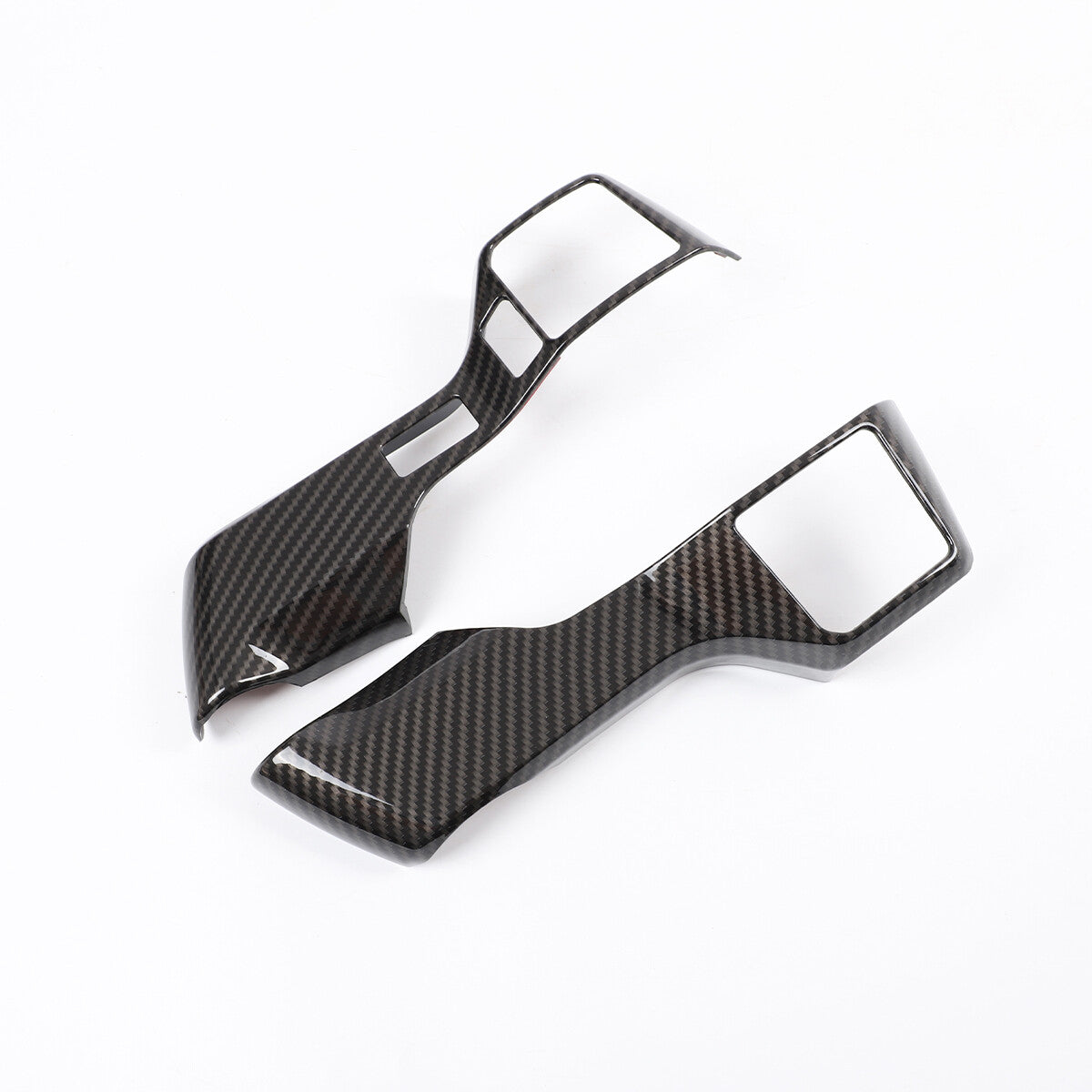 Carbon Fiber Side Handle Bowl Bowl Covers Trims for 2003-13 for Corolla - v