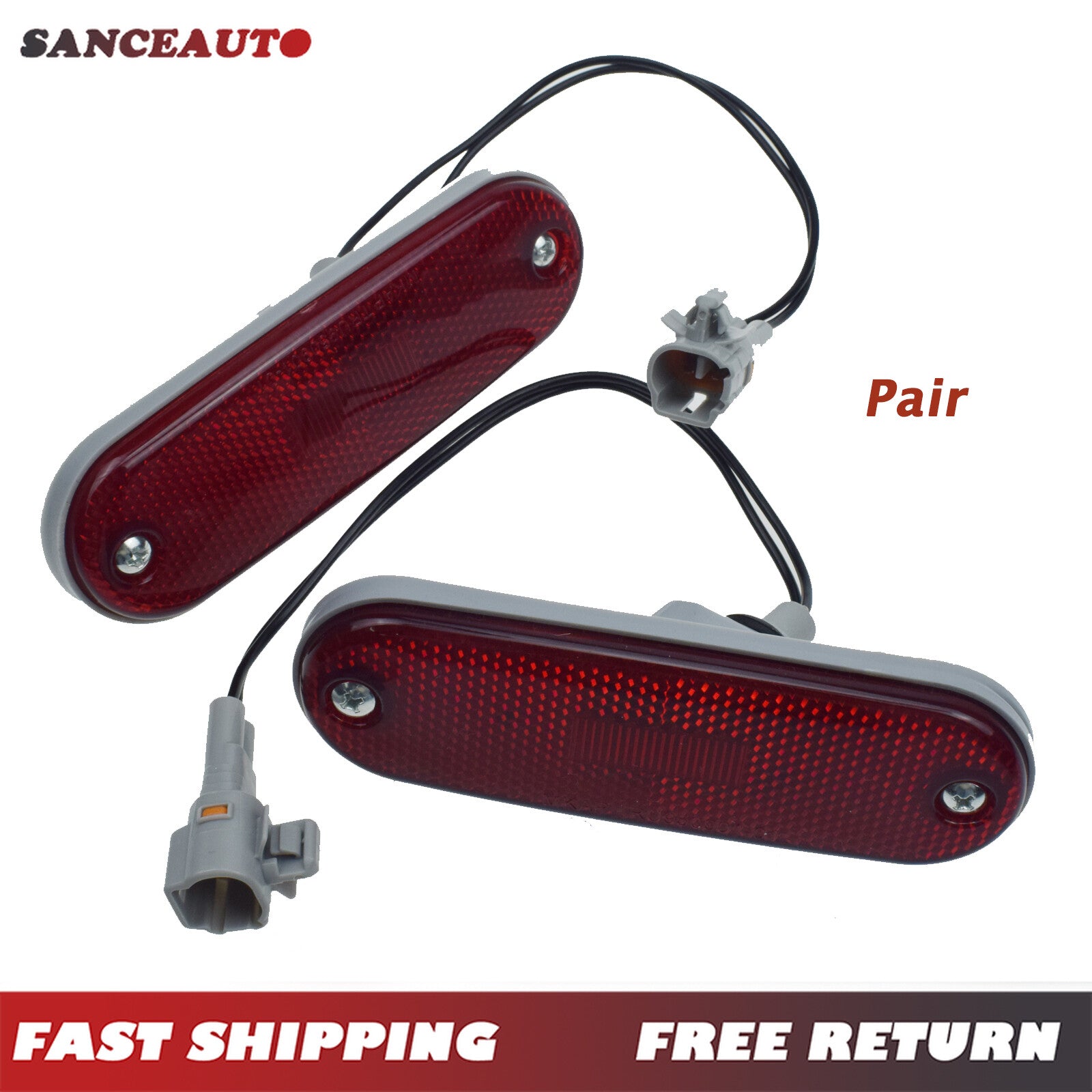 The left and right rear bumper lower taillights and brake stop lights are applicable to RAV4 96-00- n