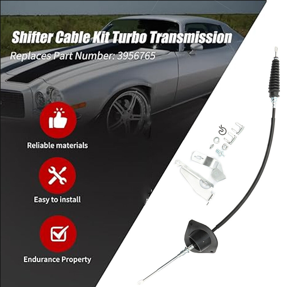 1X For 1968-1972 Camaro Shifter Cable Replace GM 3956765 TH350 Transmission Q